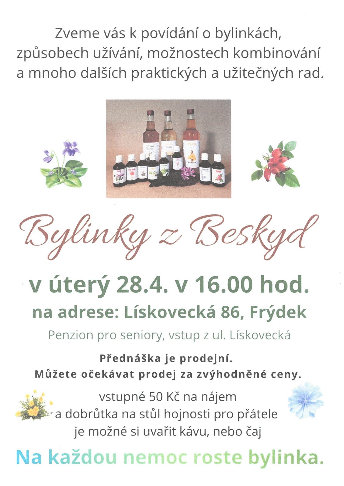 Bylinky z Beskyd - 28.04.2026